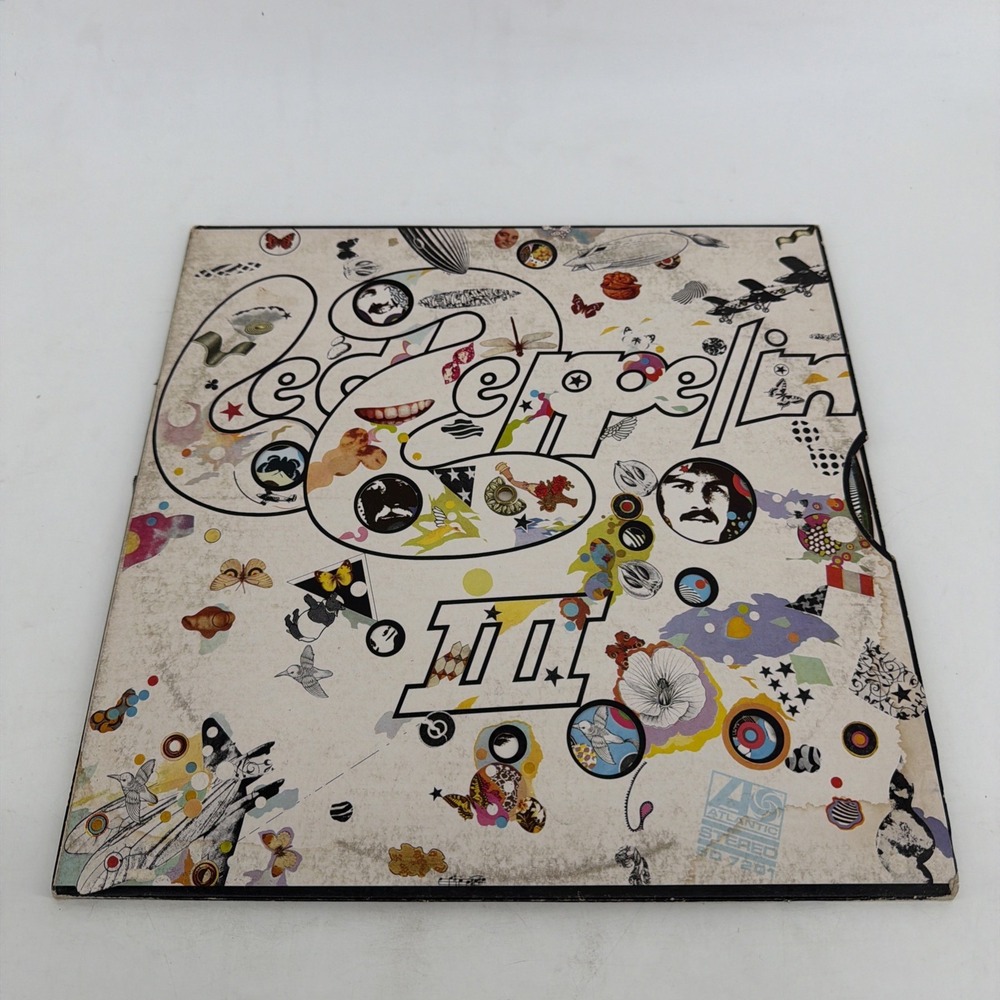 Vtg 1970 Led Zeppelin III Vinyl Record Album LP SD7201 Do What Thou Wilt So Mote